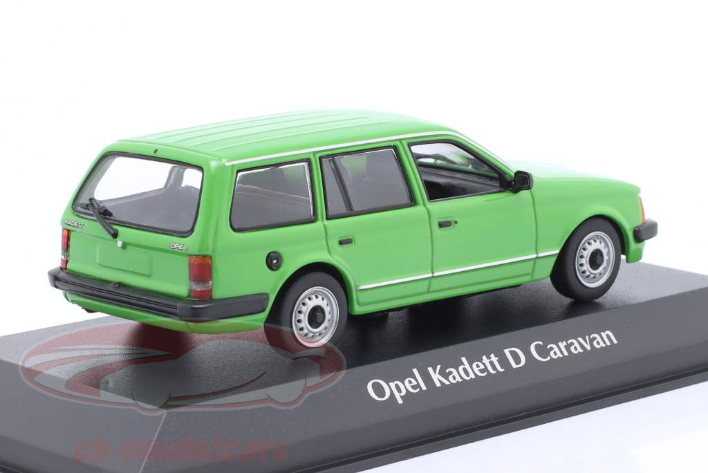 Opel Kadett D Caravan Baujahr 1979 grün 1:43 Minichamps