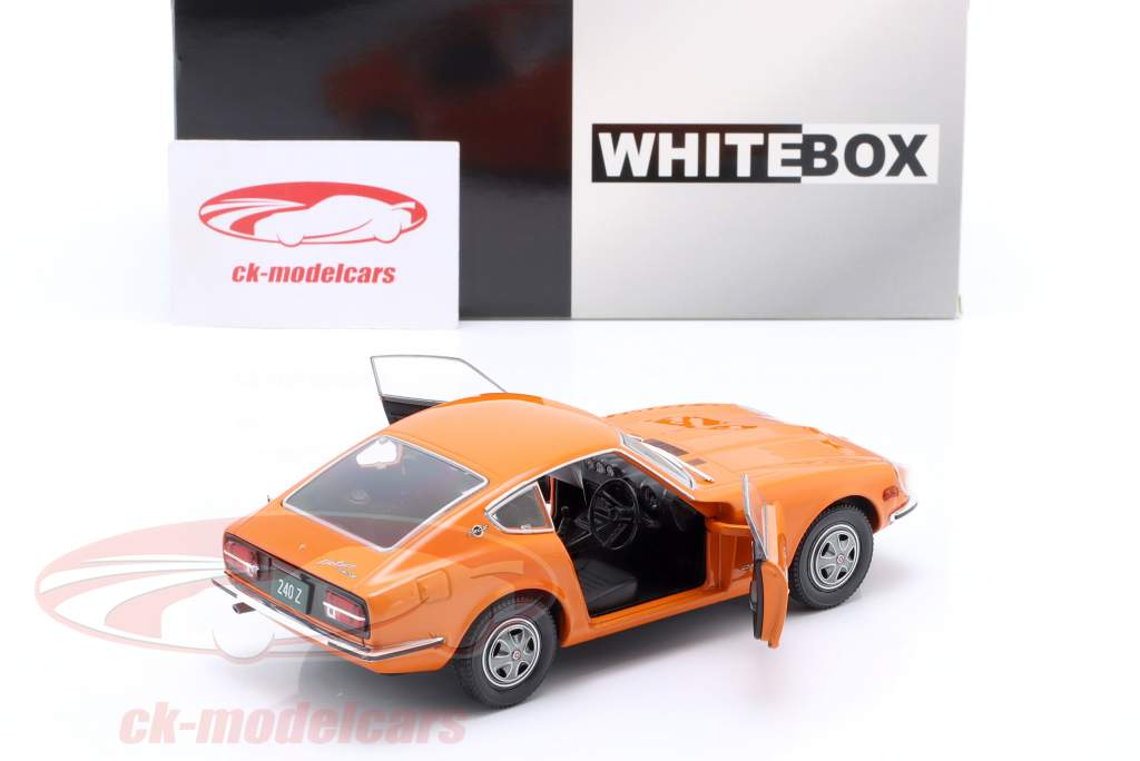 Datsun 240Z Ano de construção 1969 laranja 1:24 WhiteBox