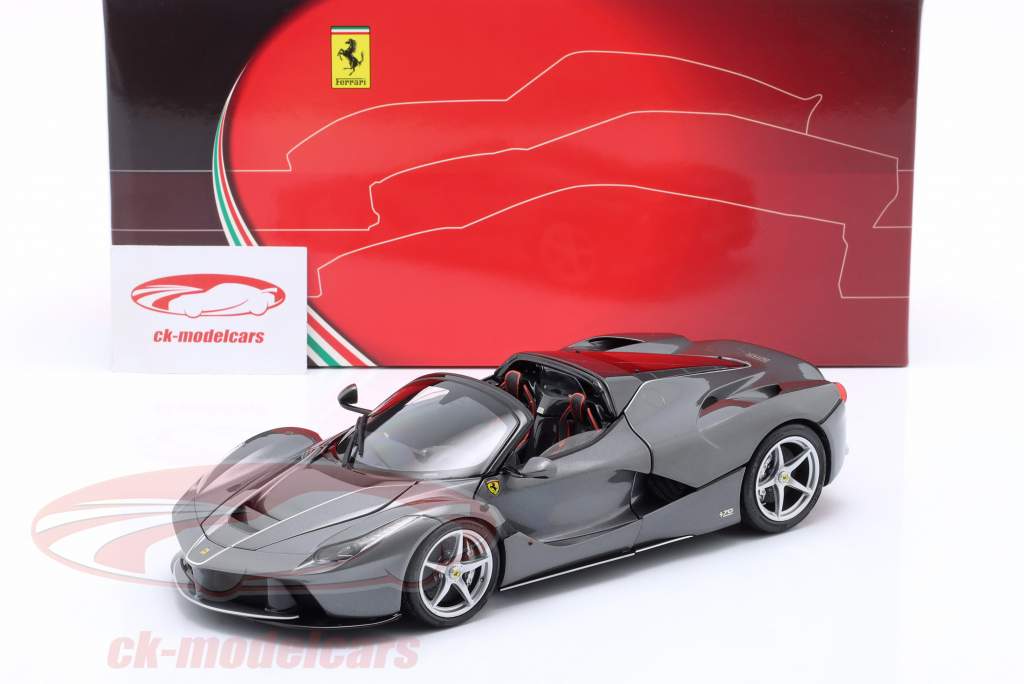 Ferrari LaFerrari Aperta Ano de construção 2016 Cinza 1:18 BBR
