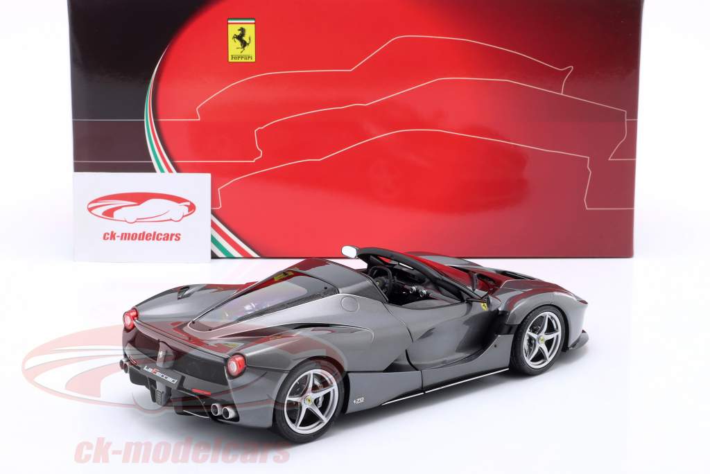 Ferrari LaFerrari Aperta Ano de construção 2016 Cinza 1:18 BBR