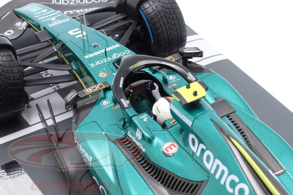 S. Vettel Aston Martin AMR22 #5 Monaco GP formula 1 2022 1:18 Minichamps