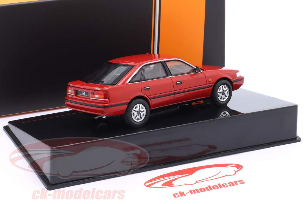 Ixo 1:43 Mazda 626 year 1987 red CLC520N.22 model car