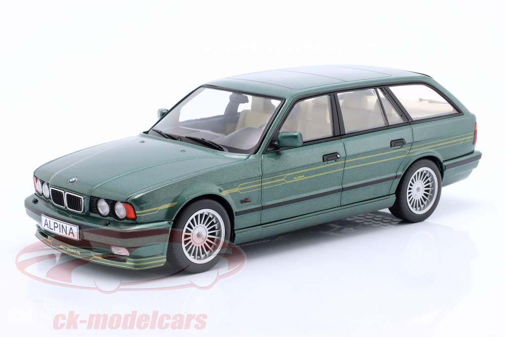 BMW Alpina B10 4.6 Touring (E34) 1991 深绿色 金属 1:18 ModelCar Group
