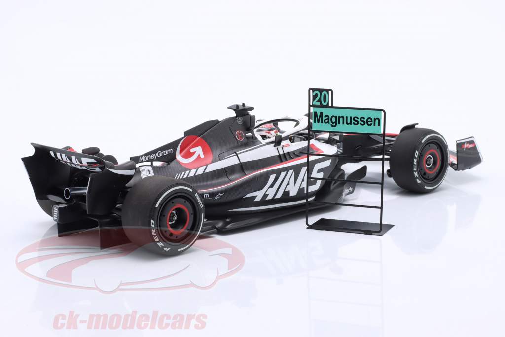 K. Magnussen Haas VF-23 #20 1st Points Saudi Arabia GP formula 1 2023 1:18 Minichamps