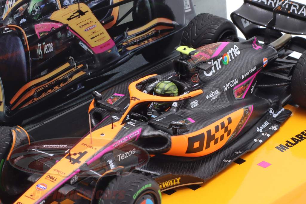 Lando Norris McLaren MCL36 #4 4to Singapur GP fórmula 1 2022 1:43 Minichamps