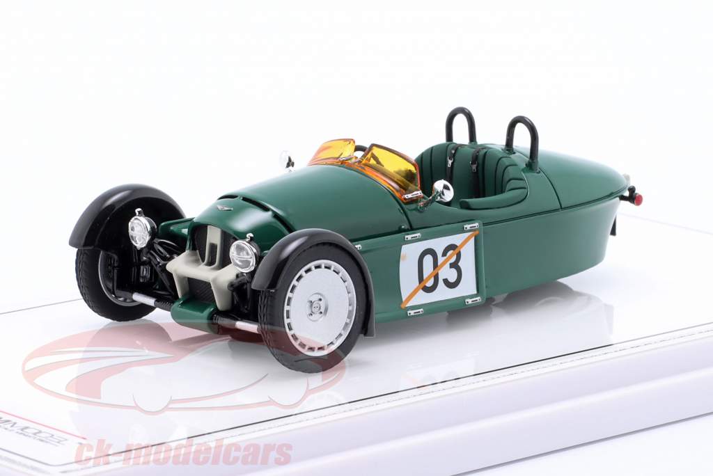 Morgan Super 3 Année de construction 2022 jet vert 1:43 TrueScale