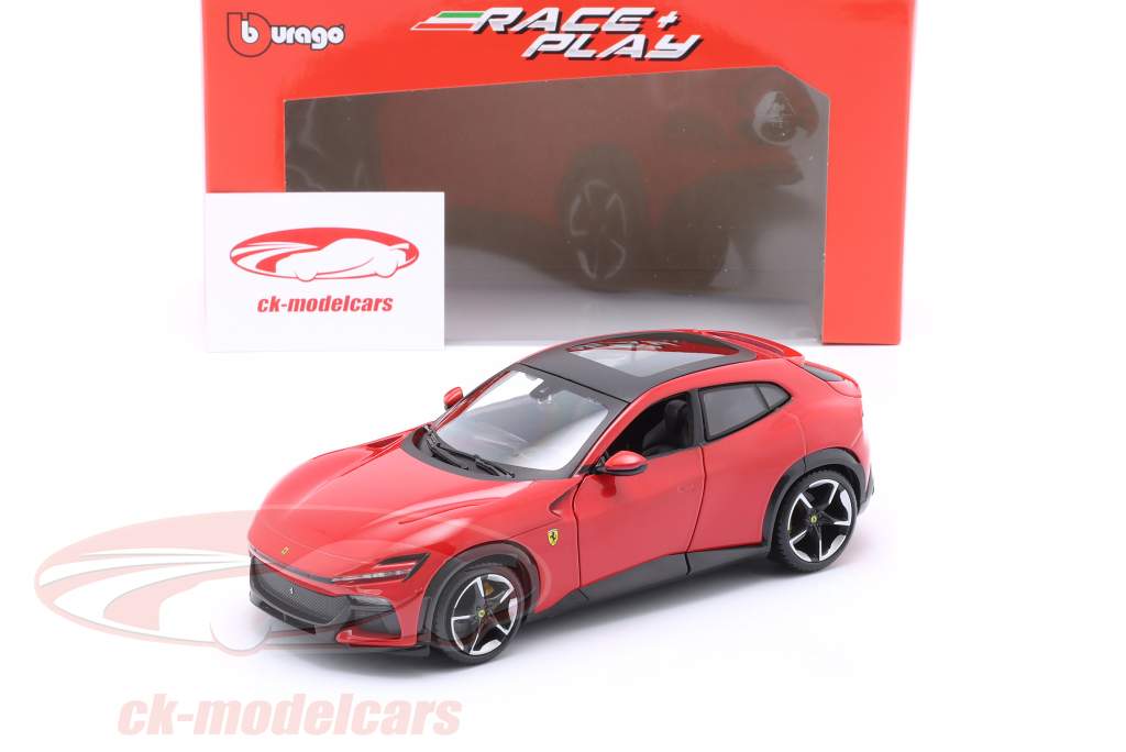 Ferrari Purosangue Année de construction 2022 rouge 1:24 Bburago