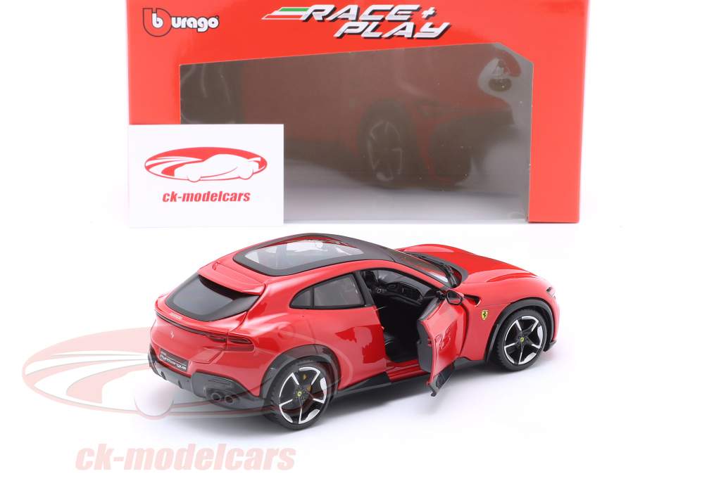 Ferrari Purosangue 建設年 2022 赤 1:24 Bburago