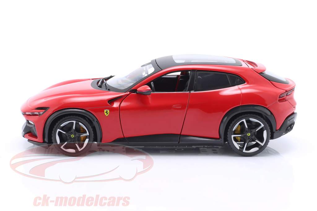 Ferrari Purosangue Année de construction 2022 rouge 1:24 Bburago