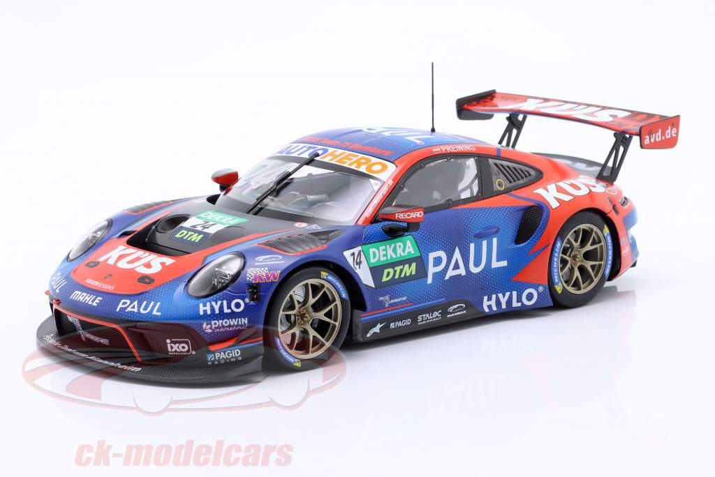 Porsche 911 GT3 R #24 winner Norisring DTM 2022 KÜS Team75 Preining 1:18 Minichamps