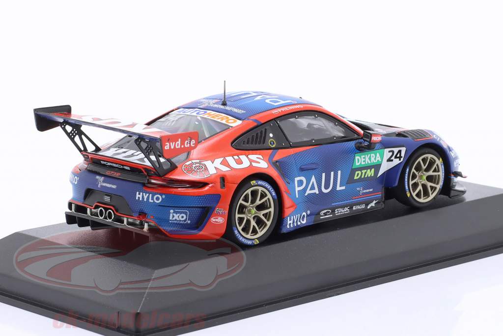 Porsche 911 GT3 R #24 ganador Norisring DTM 2022 KÜS Team75 Preining 1:43 Minichamps