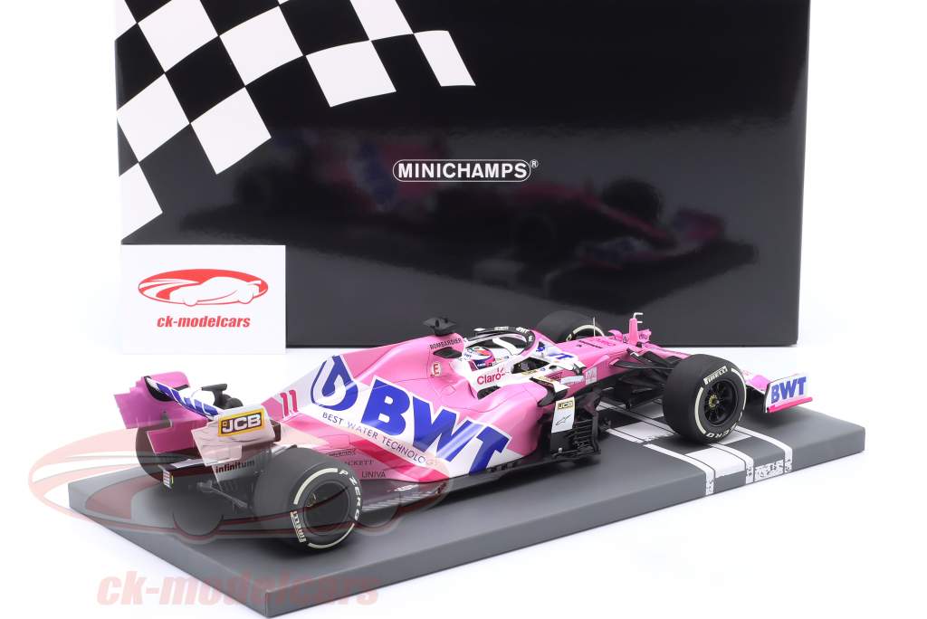 S. Perez Racing Point RP20 #11 Winner Sakhir GP formula 1 2020 1:18 Minichamps