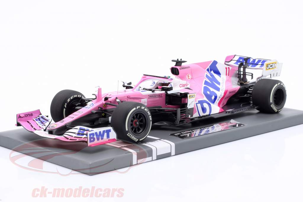 S. Perez Racing Point RP20 #11 Winner Sakhir GP formula 1 2020 1:18 Minichamps