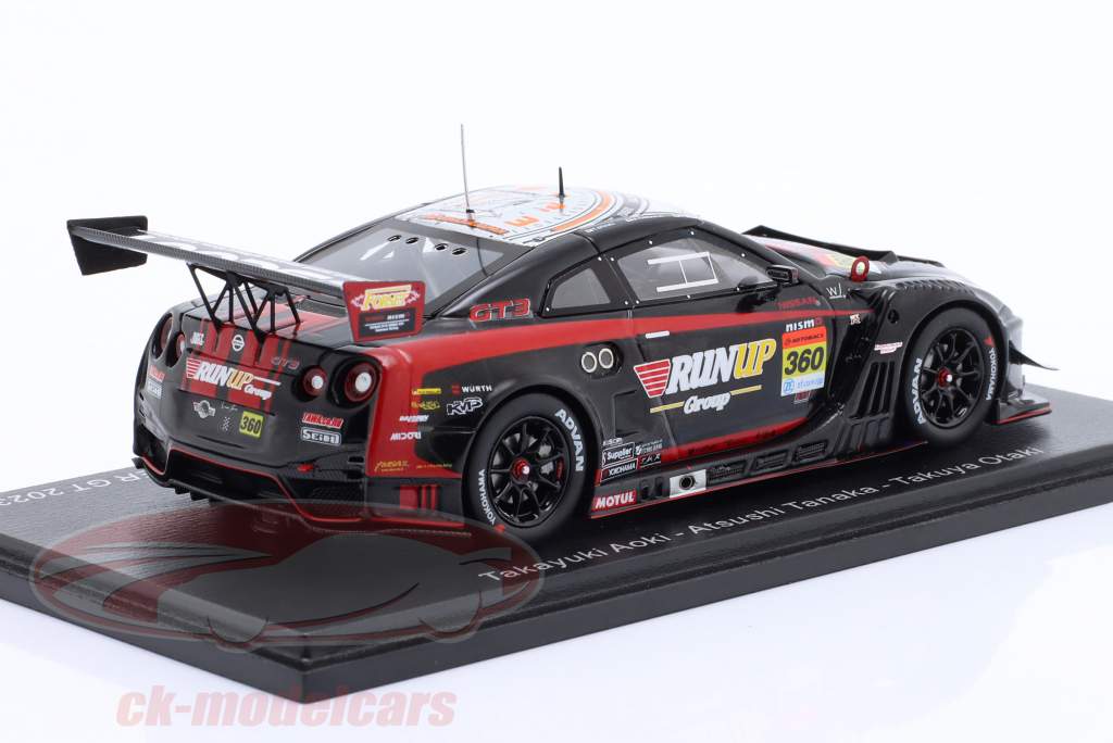 Nissan GT-R Nismo GT3 #360 Super GT Series 2023 Tomei Sports 1:43 Spark
