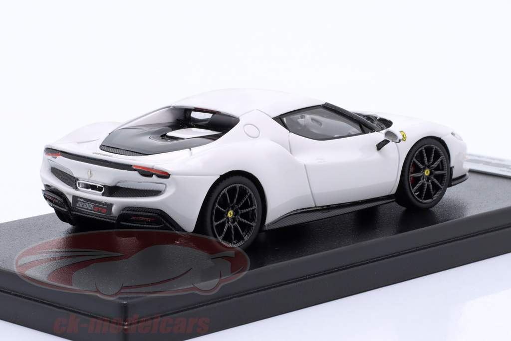Ferrari 296 GTB Año de construcción 2022 cervino blanco 1:43 LookSmart