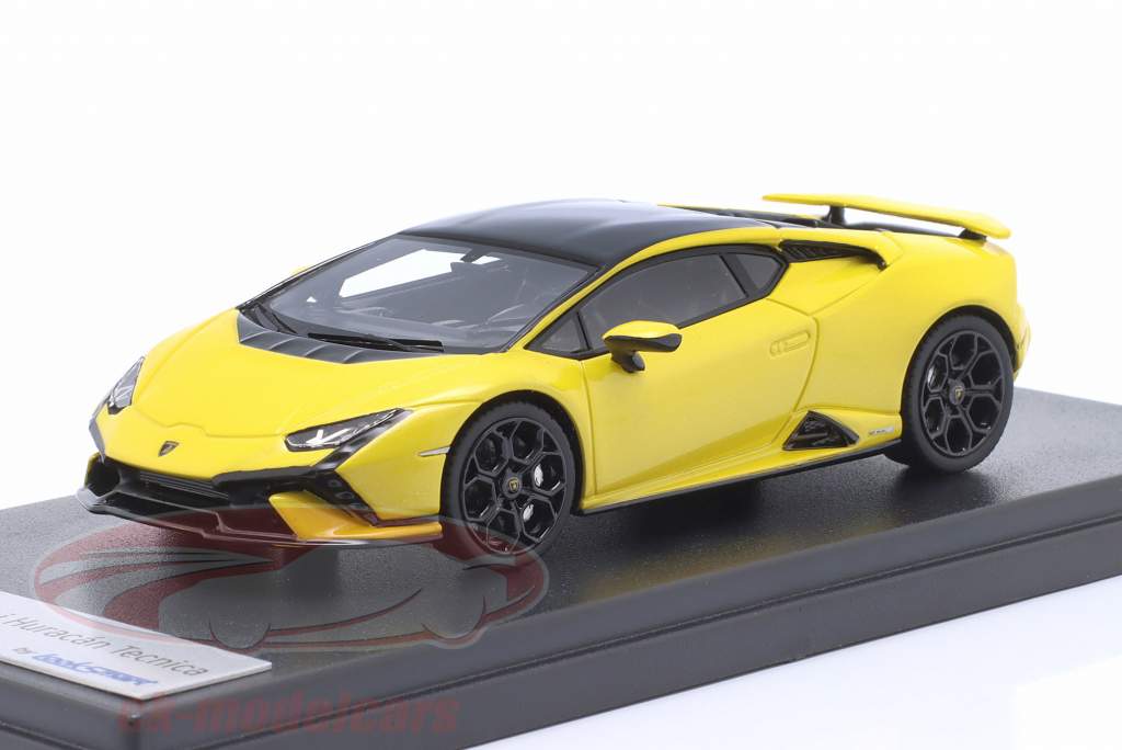Lamborghini Huracan Tecnica Année de construction 2022 bélenus jaune 1:43 LookSmart