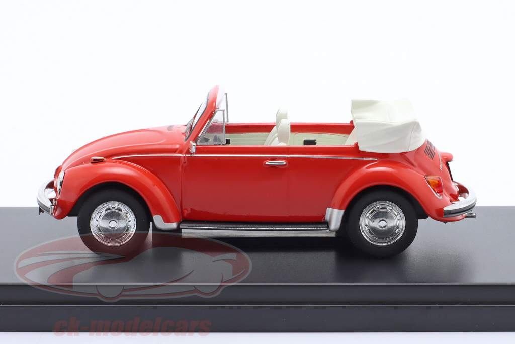 Volkswagen VW 甲虫 Cabriolet 建造年份 1973 红色的 1:43 PremiumX