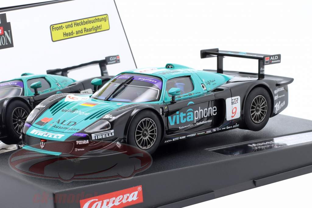 Maserati MC 12 SlotCar #9 Winner 24h Spa 2005 Vitaphone Racing 1:32 Carrera Evolution