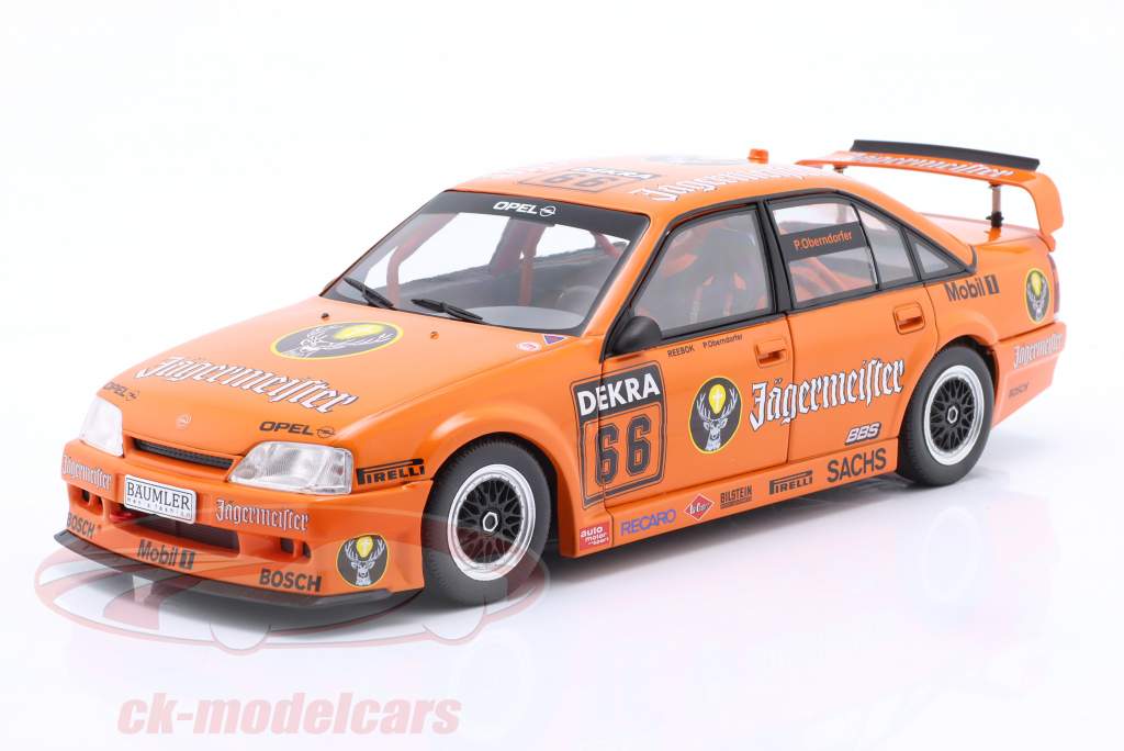 Opel Omega Evo 500 Jägermeister #66 DTM 1991 Peter Oberndorfer 1:18 Solido