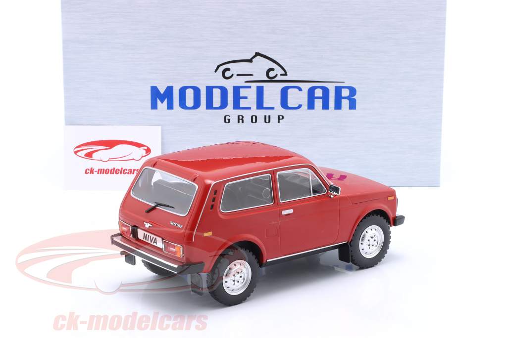Lada Niva Year 1976 red 1:18 ModelCar Group