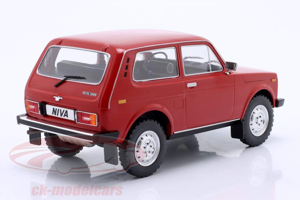 Lada Niva Year 1976 red 1:18 ModelCar Group