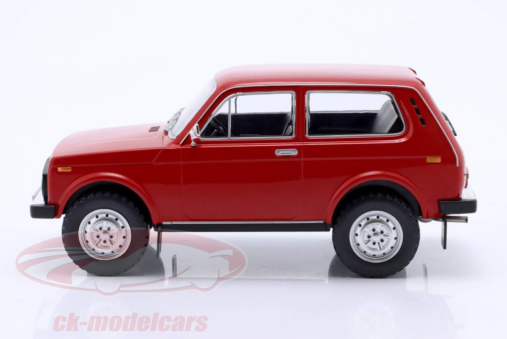 Lada Niva Year 1976 red 1:18 ModelCar Group