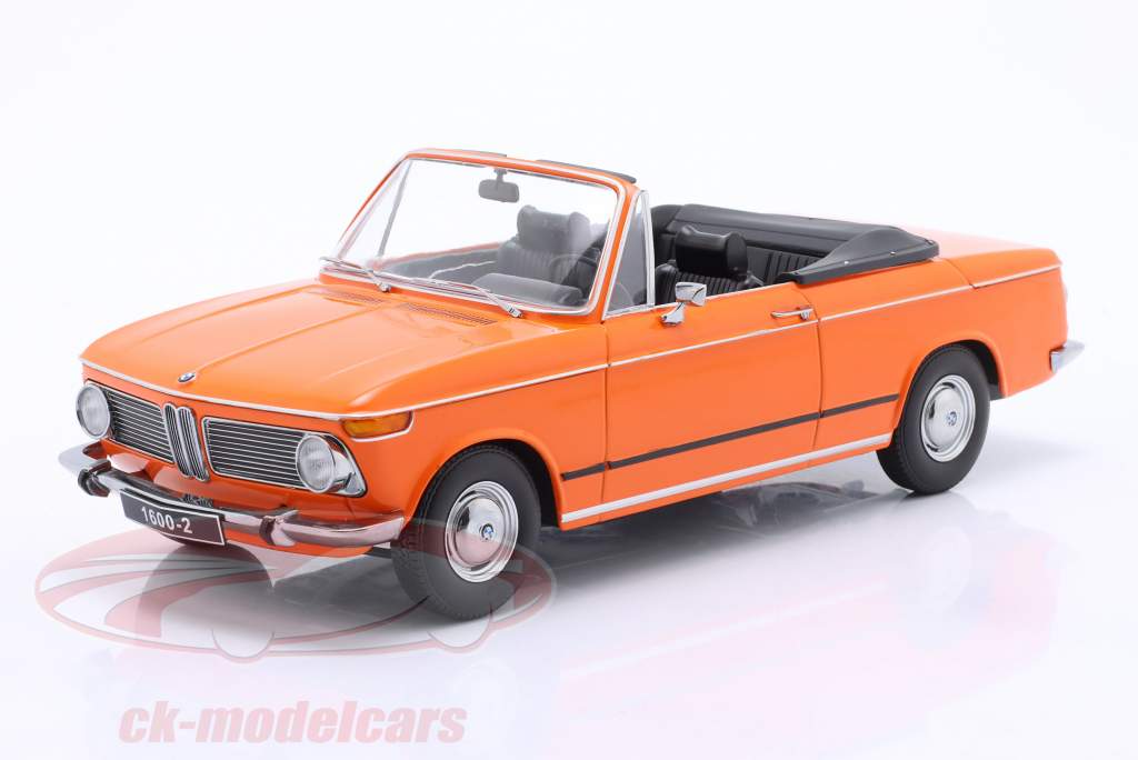 KK-Scale 1:18 BMW 1600-2 カブリオレ 建設年 1968 オレンジ
