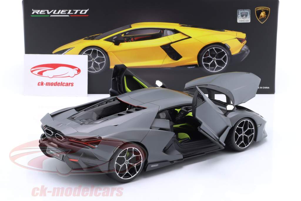 Lamborghini Revuelto Hybrid Año de construcción 2023 Gris 1:18 Maisto