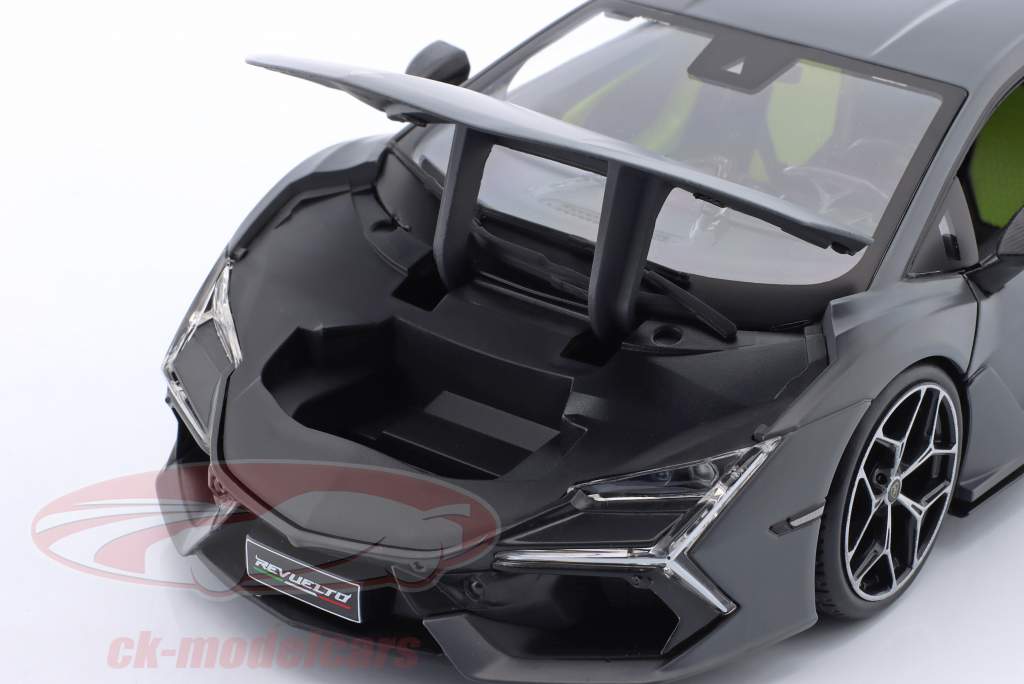 Lamborghini Revuelto Hybrid year 2023 Gray 1:18 Maisto