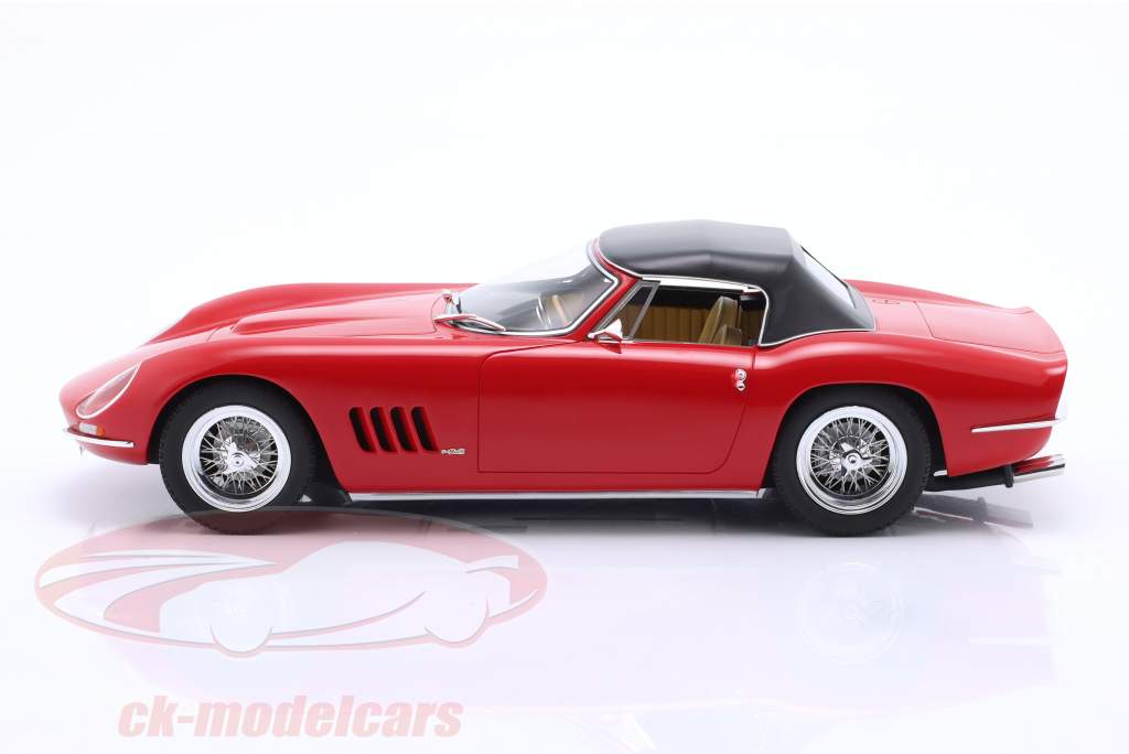 Ferrari 250 GT Nembo Spider Blød top Byggeår 1965 rød 1:18 MAXIMA