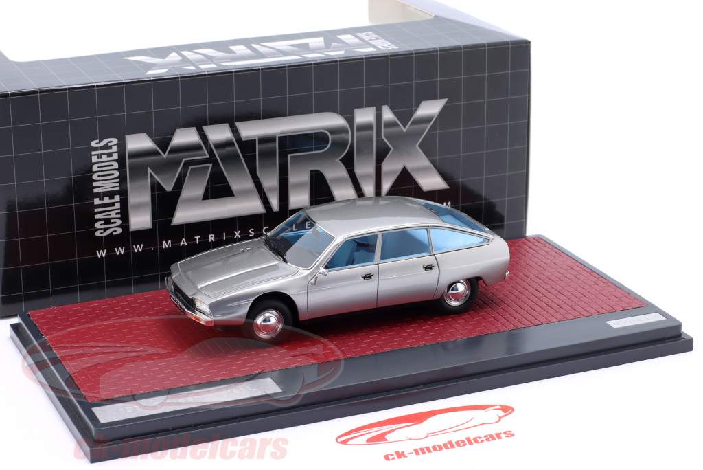 Citroen Projet L year 1971 silver 1:43 Matrix