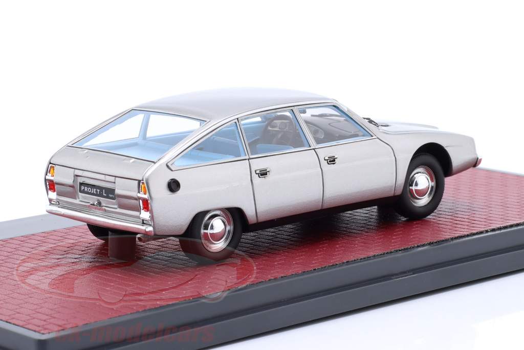 Citroen Projet L Año de construcción 1971 plata 1:43 Matrix