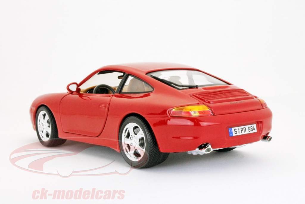 ポルシェ911カレラ赤/赤完成モデル午前1時18分