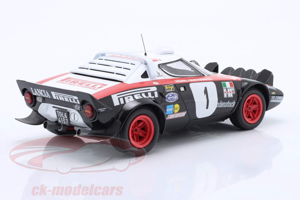 Lancia Stratos HF #1 Winner Dynavit Saarland Rallye 1976 Röhrl, Geistdörfer 1:18 Minichamps