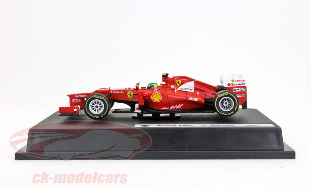 Felippe马萨法拉利F2012一级方程式2012 1:43的Hotwheels