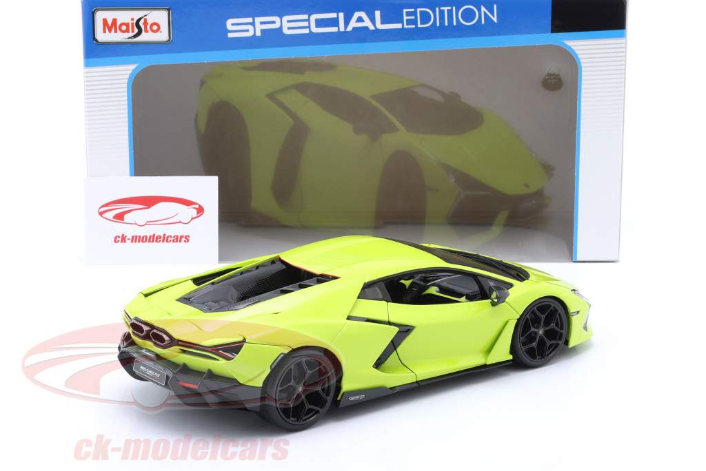Lamborghini Revuelto Hybrid Año de construcción 2023 verde 1:18 Maisto