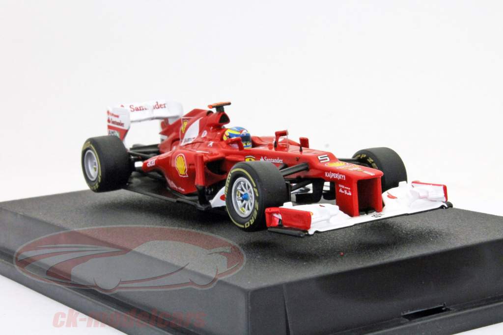 Fernando Alonso Ferrari F2012 formula 1 2012 1:43 HotWheels