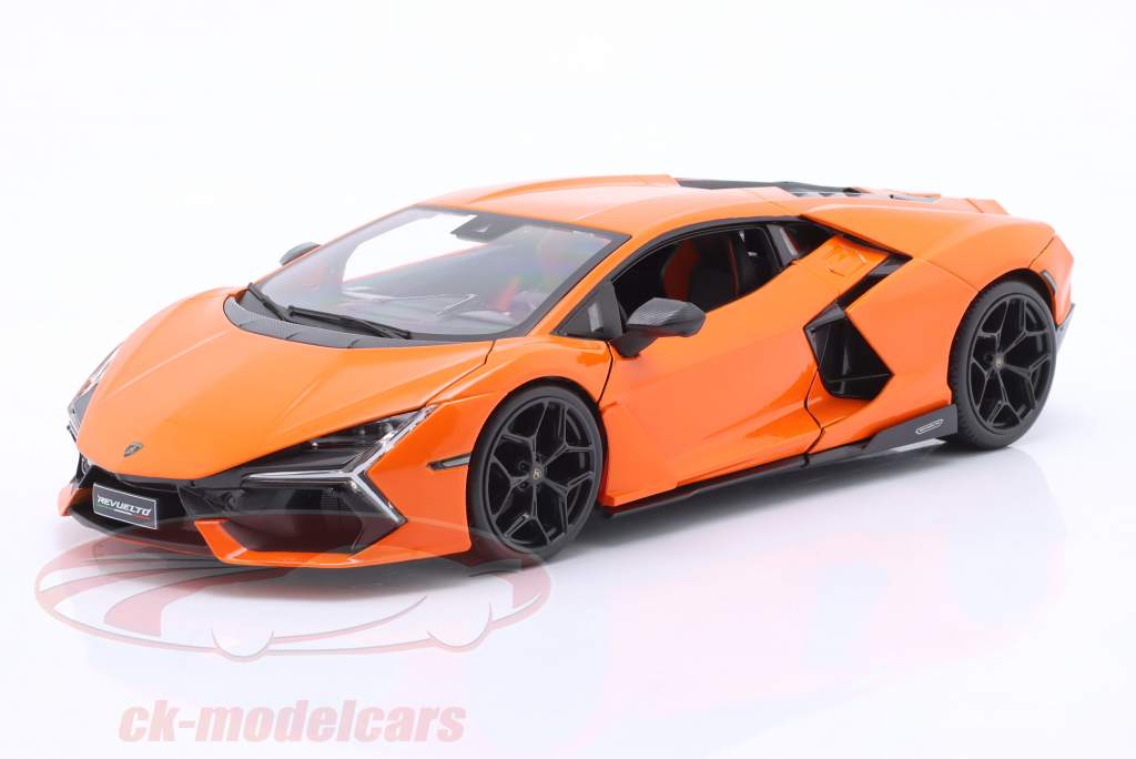 Lamborghini Revuelto Hybrid Byggeår 2023 orange 1:18 Maisto