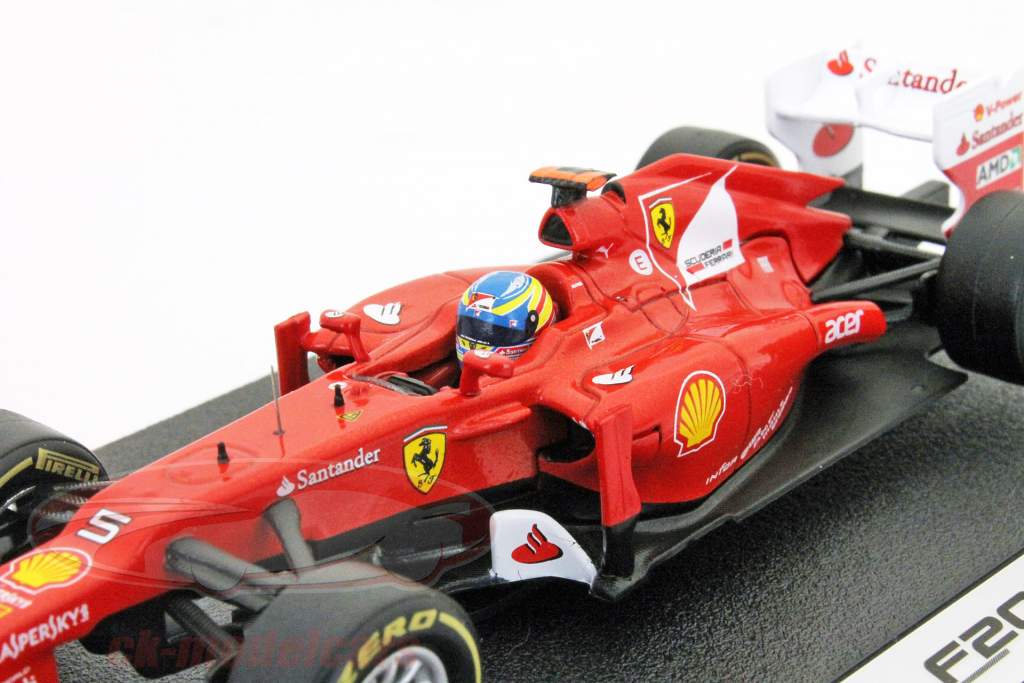 Fernando Alonso Ferrari F2012 Formel 1 2012 1:43 HotWheels