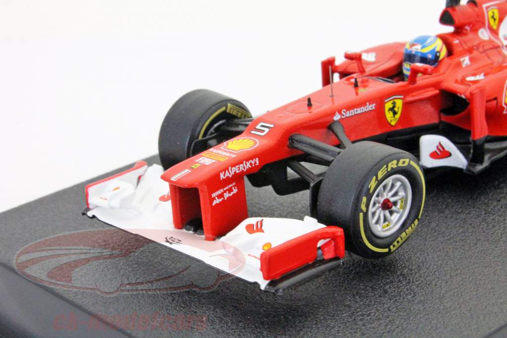Fernando Alonso Ferrari F2012 formula 1 2012 1:43 HotWheels