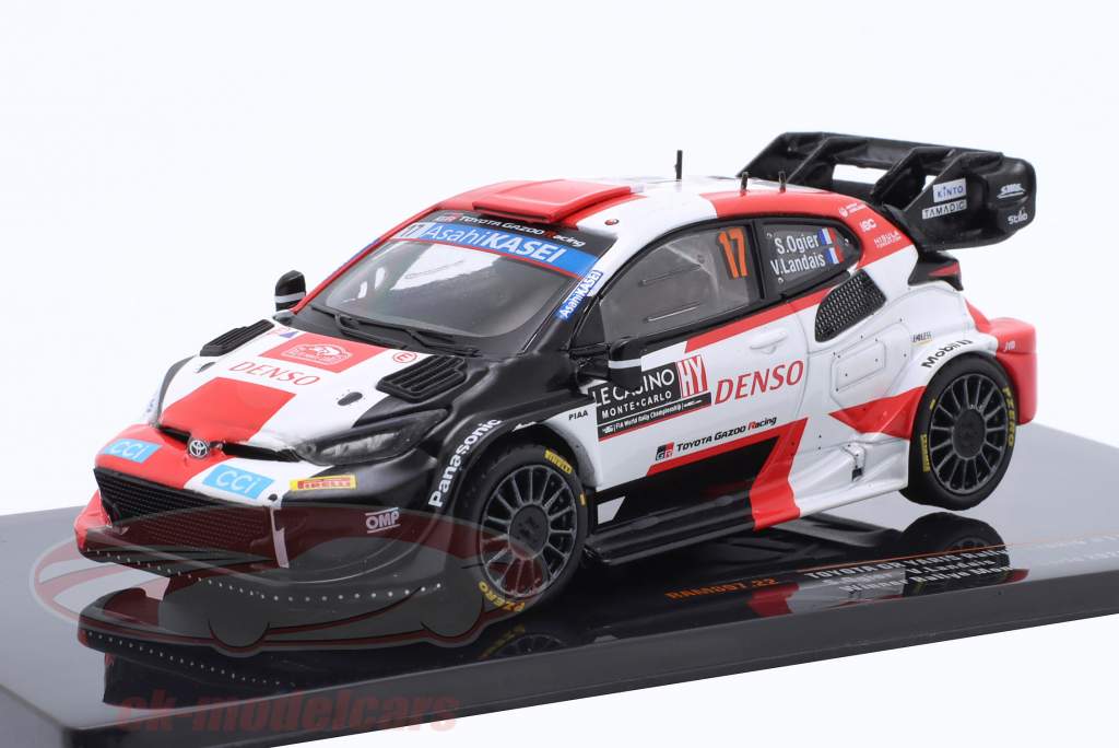 Ixo 1:43 Toyota GR Yaris Rally1 #17 Winner Rallye Monte