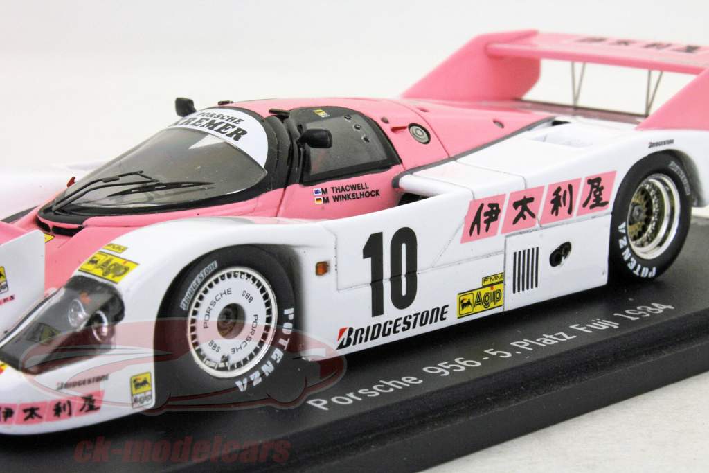 保时捷956＃105将富士1984 Thackwell /温克霍克1:43星火