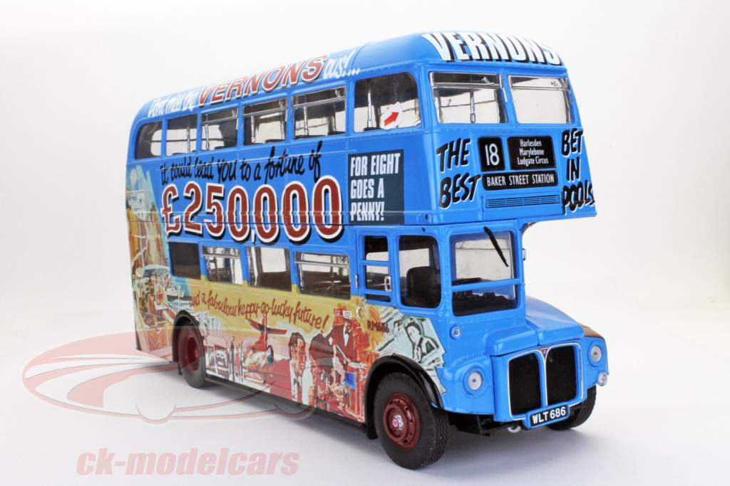Sun Star Route Master 1/24 ロンドンバス Vintage London Routemaster Double Decker Bus | Sunstar
