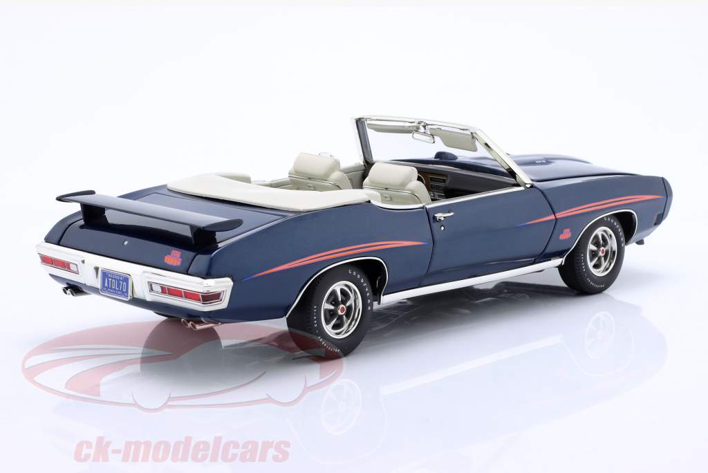 Pontiac GTO Judge Cabrio año de construcción 1970 azul 1:18 GMP