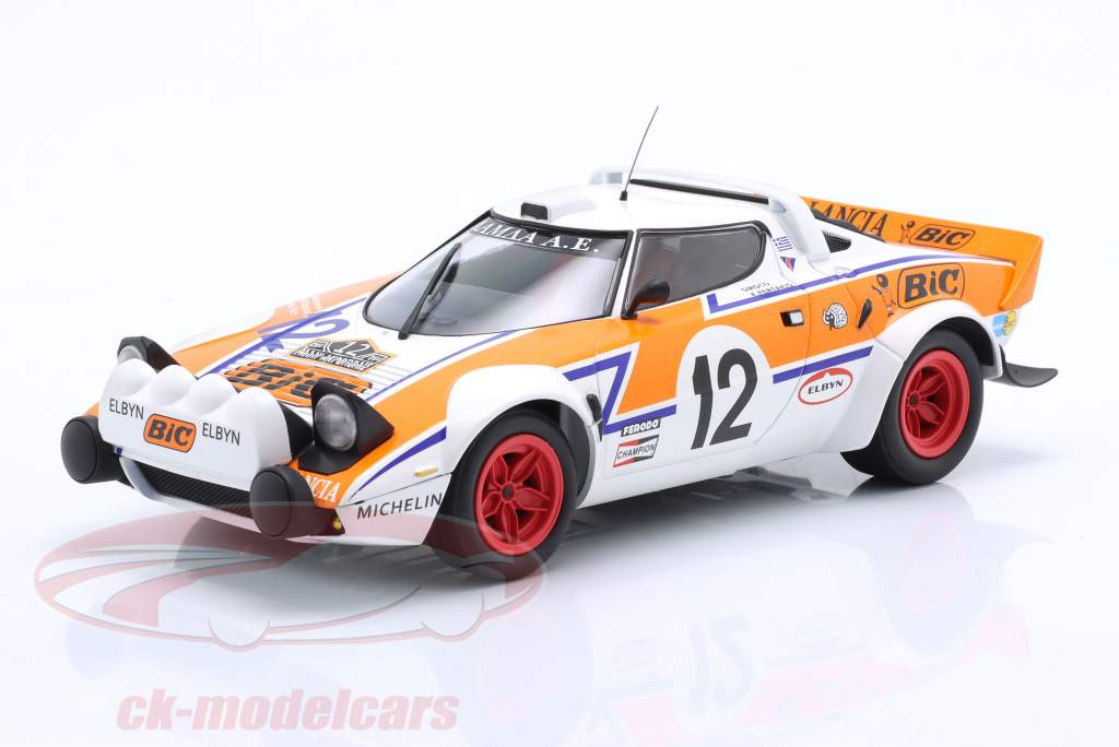 Lancia Stratos HF #12 Rallye Acropolis 1979 Siroco, K. Fertakis 1:18 Minichamps