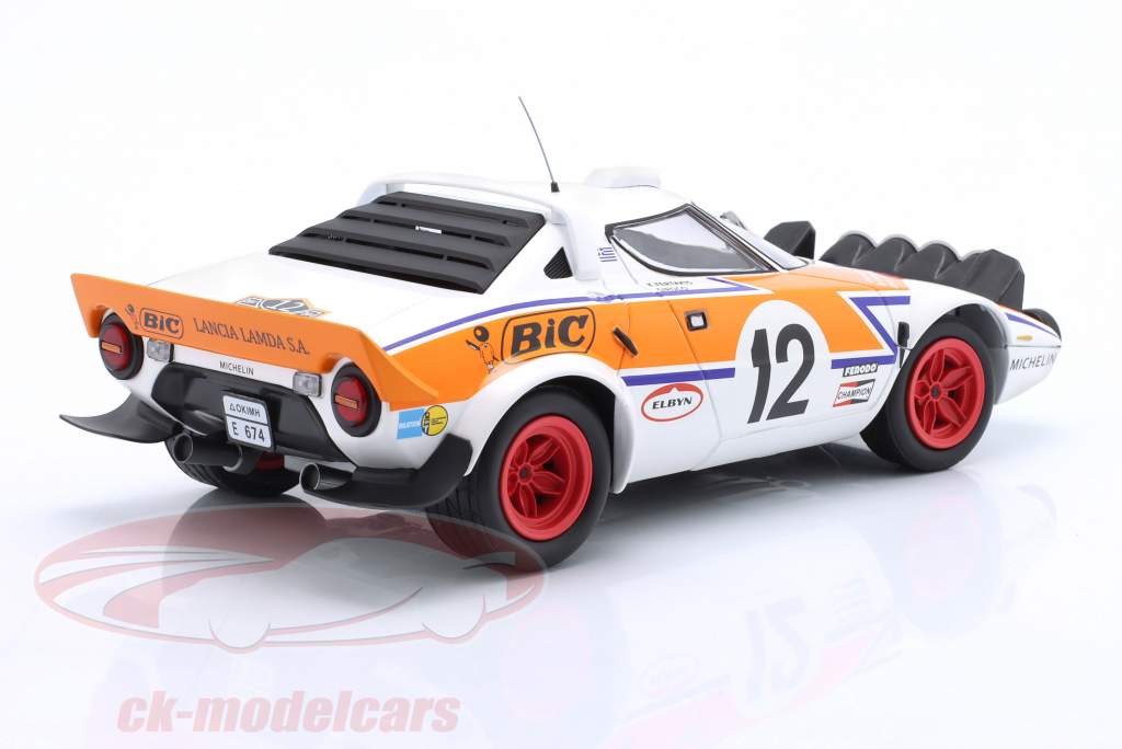 Lancia Stratos HF #12 Rallye Acropolis 1979 Siroco, K. Fertakis 1:18 Minichamps