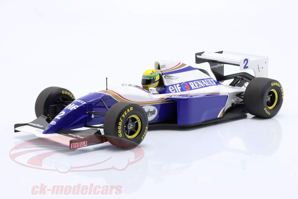 Ayrton Senna Williams FW16 #2 太平洋 GP 公式 1 1994年 1:12 Minichamps