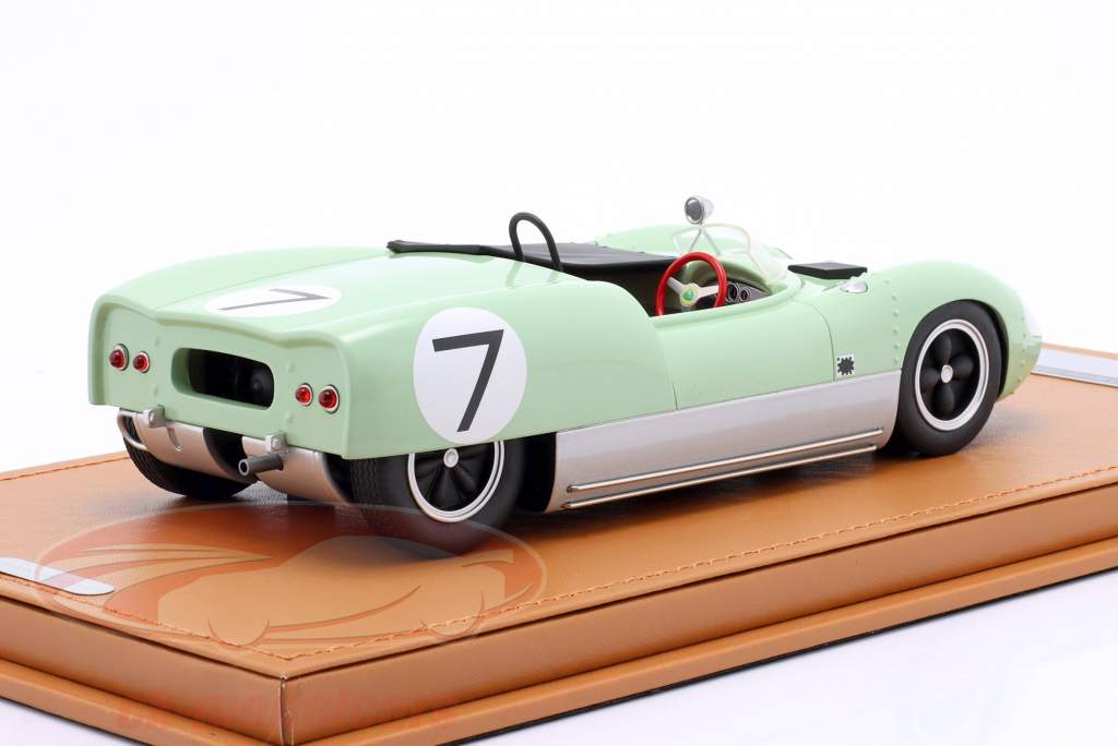 Lotus 19 #7 Sieger USAC Road Racing Championship Laguna Seca 1961 S. Moss 1:18 Tecnomodel