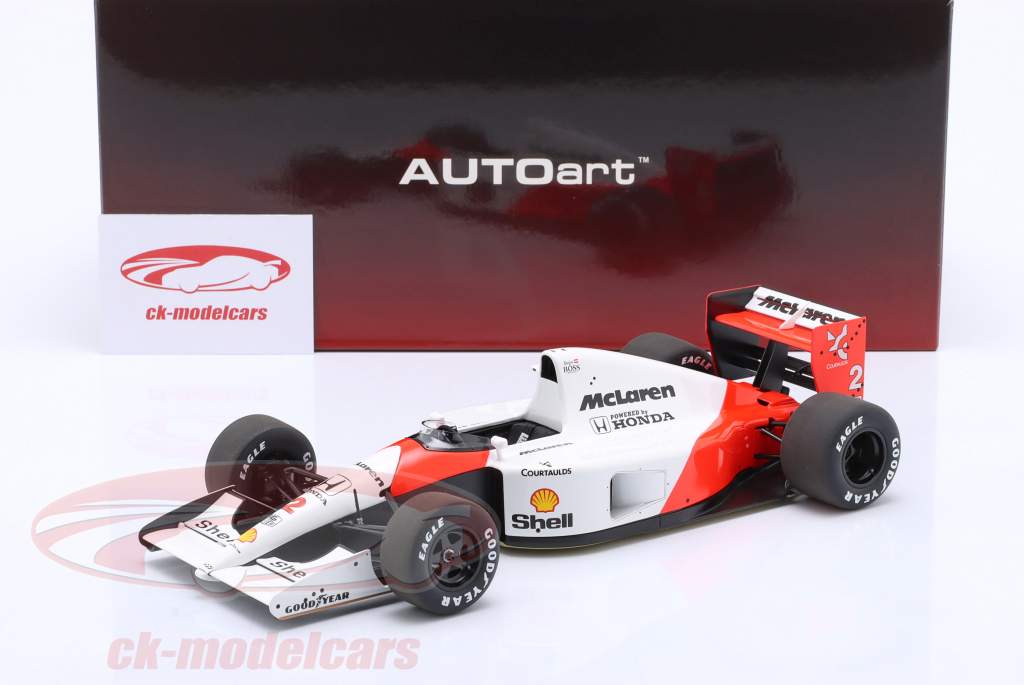 Gerhard Berger McLaren MP4/6 #2 gagnant Japonais GP formule 1 1991 1:18 AUTOart