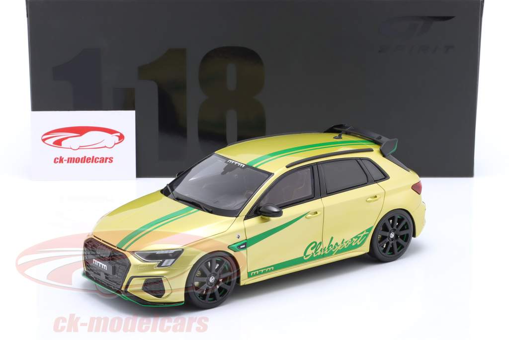 Audi S3 (Y8) MTM Baujahr 2022 gelb 1:18 GT-Spirit 